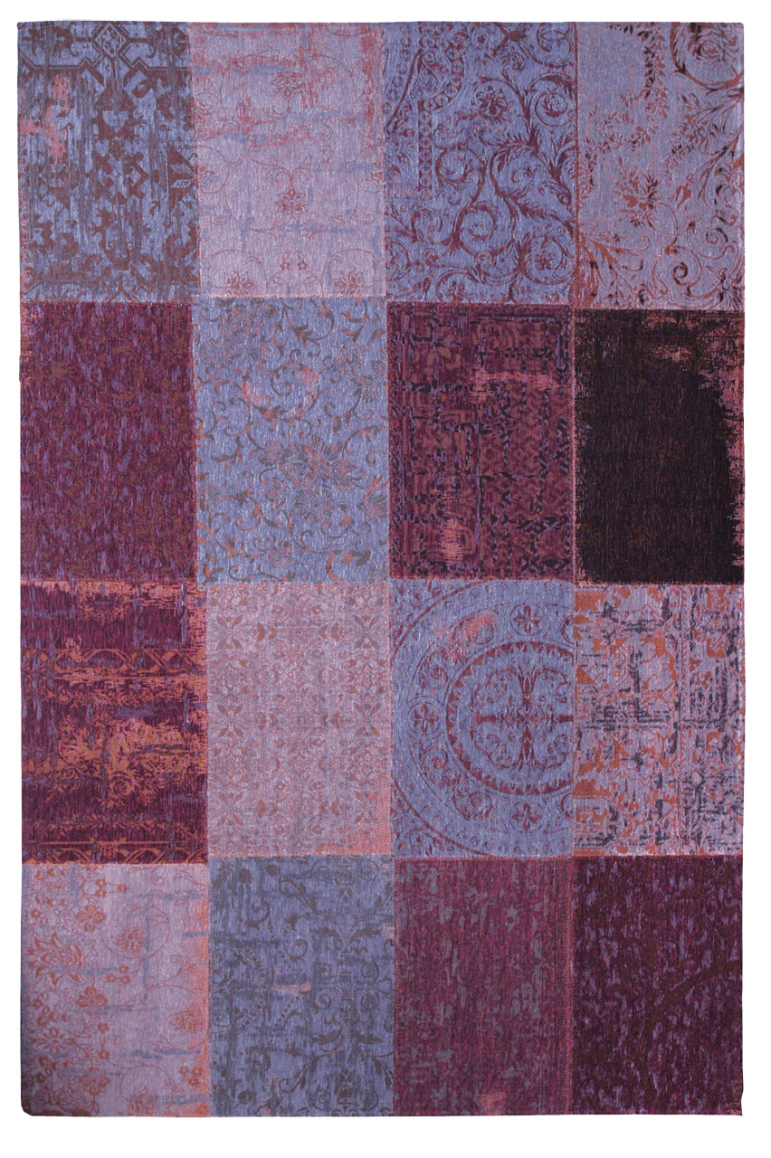 Multi Patchwork Vintagematta Pale Purple 140x200